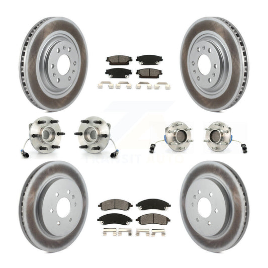 [Avant + Arrière] Kit d'ensemble roulement de roue et moyeu pour Cadillac SRX RWD KBB-111997