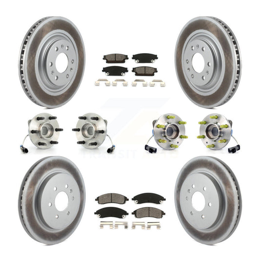 [Avant + Arrière] Kit d'ensemble roulement de roue et moyeu pour Cadillac SRX AWD KBB-111998