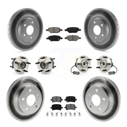 [Avant + Arrière] Kit d'ensemble roulement de roue et moyeu pour Chevrolet Cobalt Saturn Ion avec 5 Lug Wheels KBB-112004