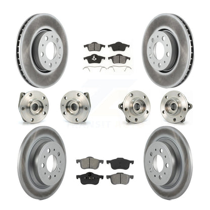 [Avant + Arrière] Kit d'ensemble roulement de roue et moyeu pour Volvo S60 XC70 V70 S80 KBB-112006