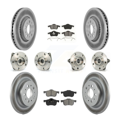 [Avant + Arrière] Kit d'ensemble roulement de roue et moyeu pour Volvo S60 XC70 V70 S80 KBB-112007