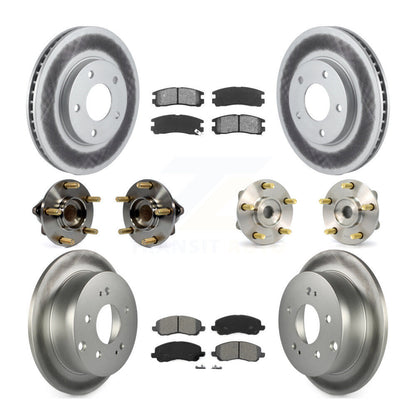 [Avant + Arrière] Kit d'ensemble roulement de roue et moyeu pour Mitsubishi Galant KBB-112010