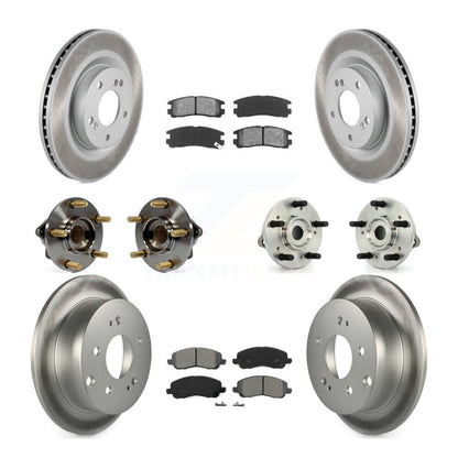 [Avant + Arrière] Kit d'ensemble roulement de roue et moyeu pour Mitsubishi Galant Eclipse KBB-112013