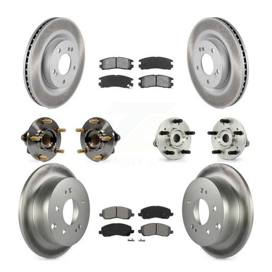 [Avant + Arrière] Kit d'ensemble roulement de roue et moyeu pour Mitsubishi Galant Eclipse KBB-112013