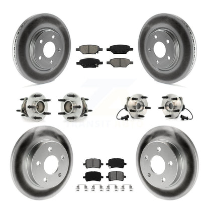 [Avant + Arrière] Kit d'ensemble roulement de roue et moyeu pour Chevrolet Malibu HHR Pontiac G6 KBB-112015
