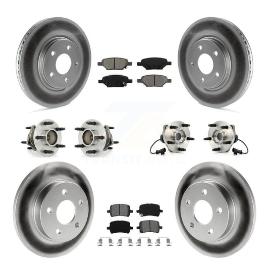 [Avant + Arrière] Kit d'ensemble roulement de roue et moyeu pour Chevrolet Malibu HHR Pontiac G6 KBB-112015