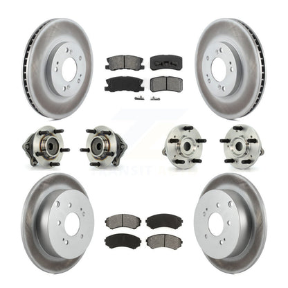 [Avant + Arrière] Kit d'ensemble roulement de roue et moyeu pour Mitsubishi Endeavor FWD KBB-112020