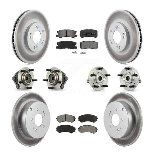 [Avant + Arrière] Kit d'ensemble roulement de roue et moyeu pour Mitsubishi Endeavor FWD KBB-112020