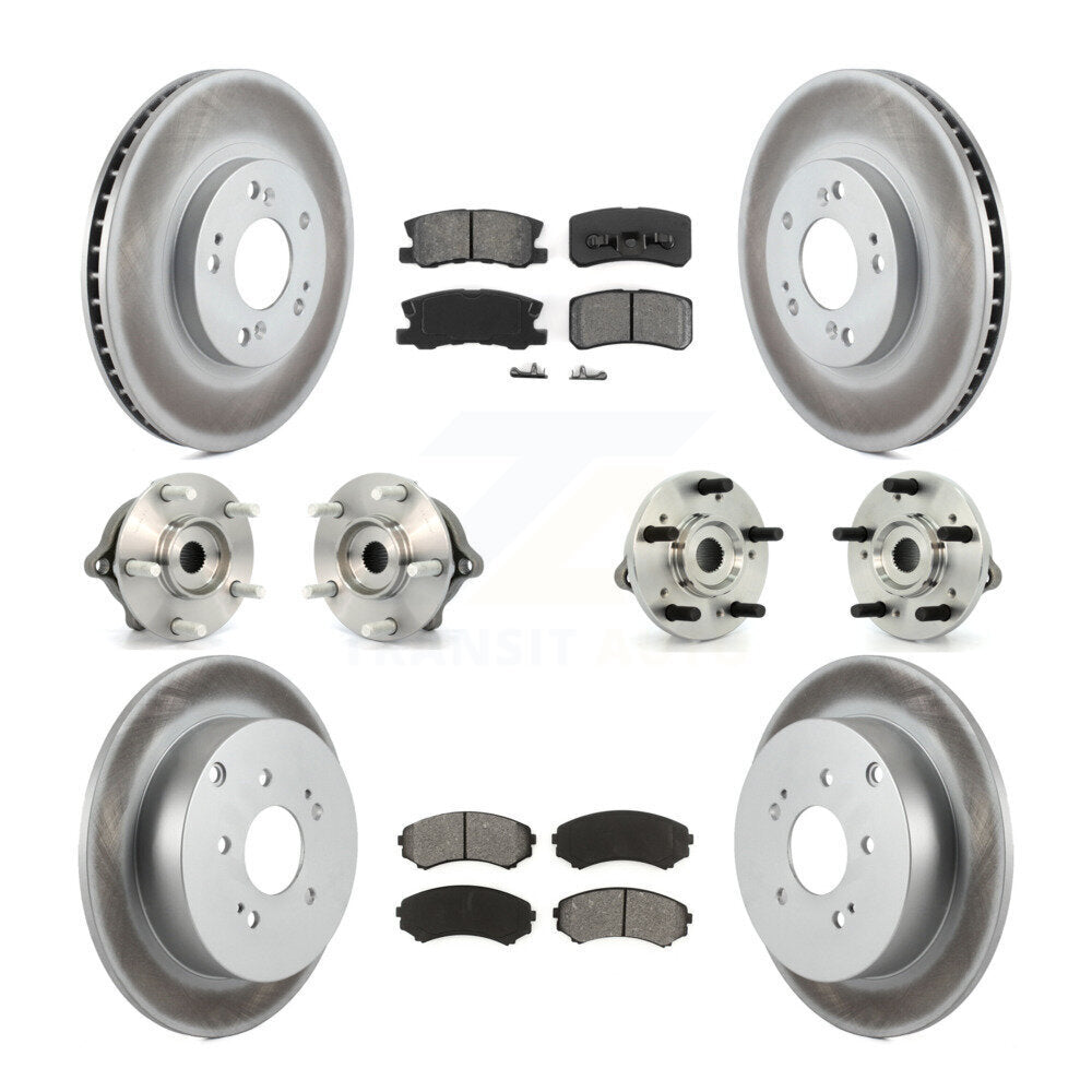 [Avant + Arrière] Kit d'ensemble roulement de roue et moyeu pour Mitsubishi Endeavor AWD KBB-112021