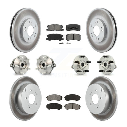 [Avant + Arrière] Kit d'ensemble roulement de roue et moyeu pour Mitsubishi Endeavor AWD KBB-112021