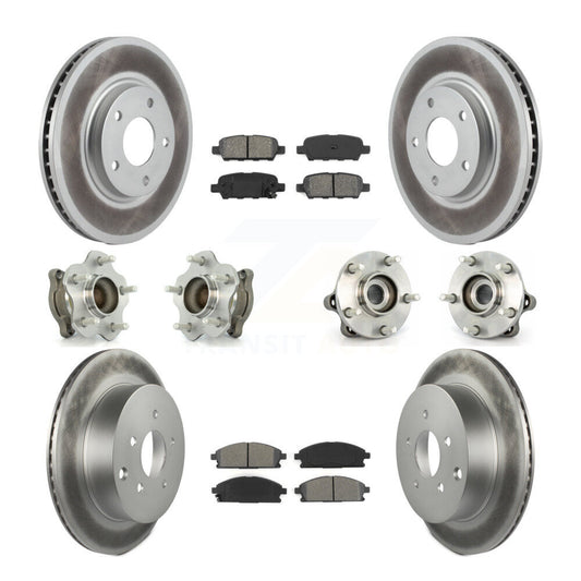 [Avant + Arrière] Kit d'ensemble roulement de roue et moyeu pour 2004-2009 Nissan Quest KBB-112022