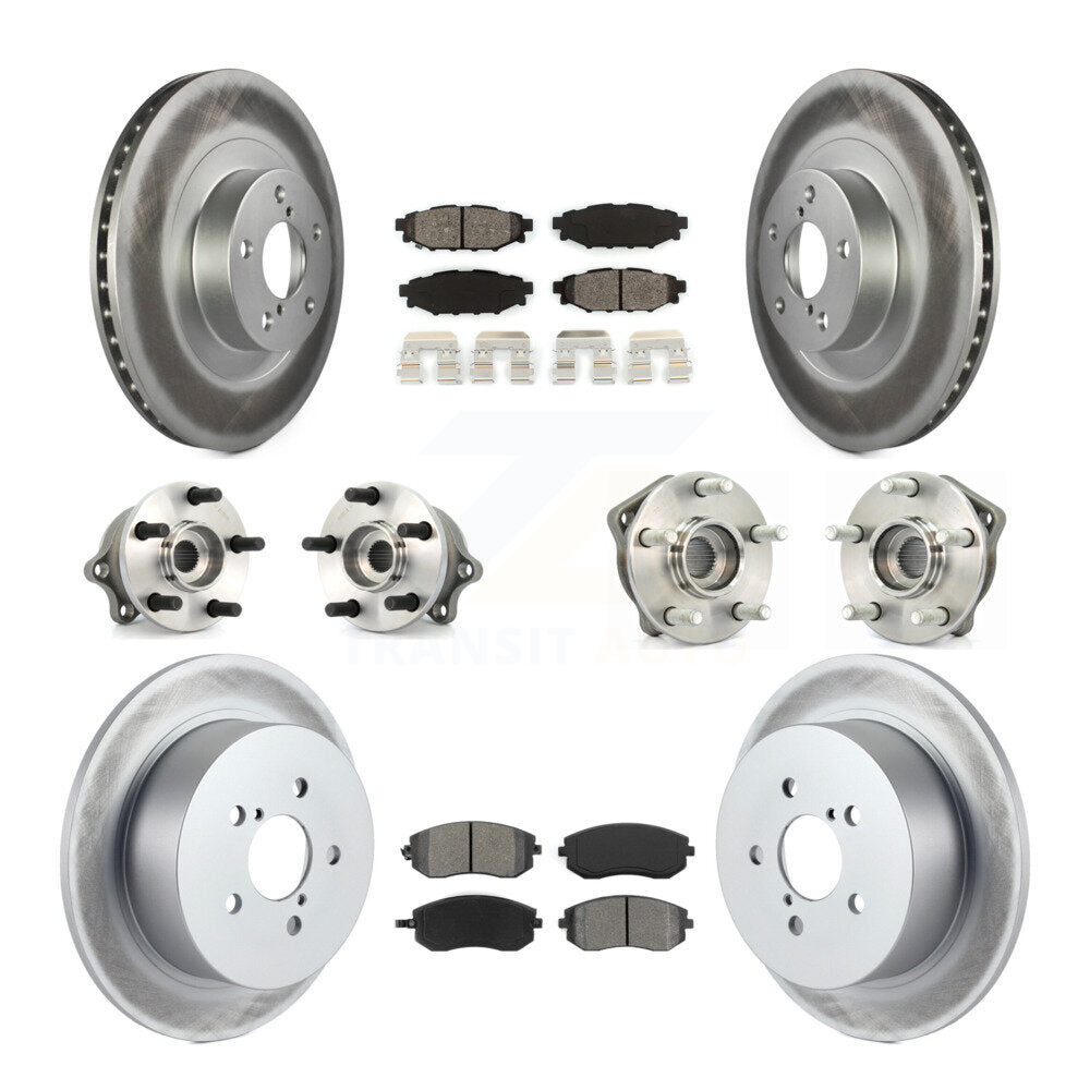 [Avant + Arrière] Kit d'ensemble roulement de roue et moyeu pour 2005 Subaru Outback Legacy KBB-112025