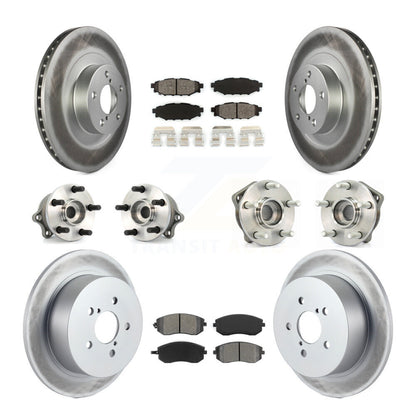 [Avant + Arrière] Kit d'ensemble roulement de roue et moyeu pour 2005 Subaru Outback Legacy KBB-112025