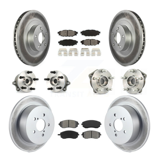 [Avant + Arrière] Kit d'ensemble roulement de roue et moyeu pour 2005 Subaru Outback Legacy KBB-112025