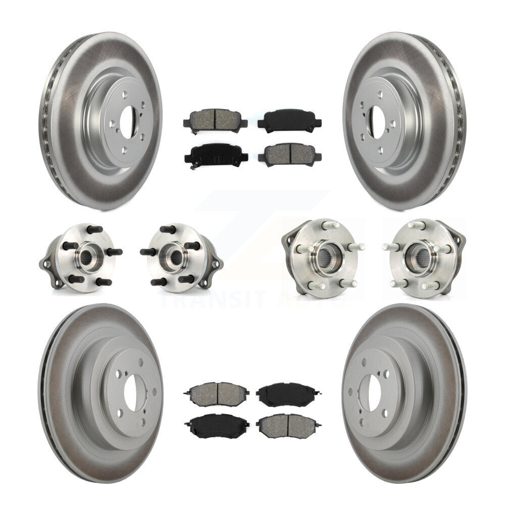 [Avant + Arrière] Kit d'ensemble roulement de roue et moyeu pour Subaru Legacy KBB-112026