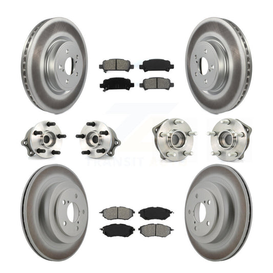 [Avant + Arrière] Kit d'ensemble roulement de roue et moyeu pour Subaru Legacy KBB-112026