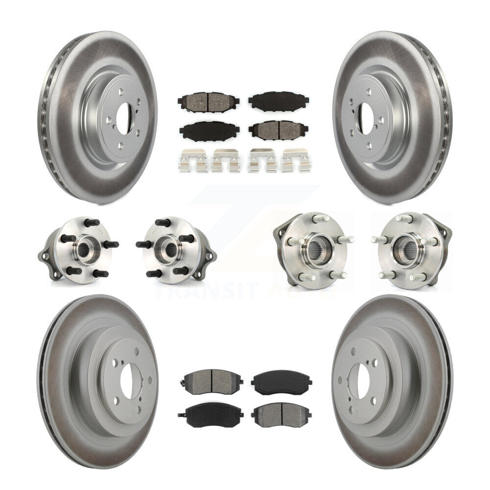 [Avant + Arrière] Kit d'ensemble roulement de roue et moyeu pour Subaru Legacy KBB-112027