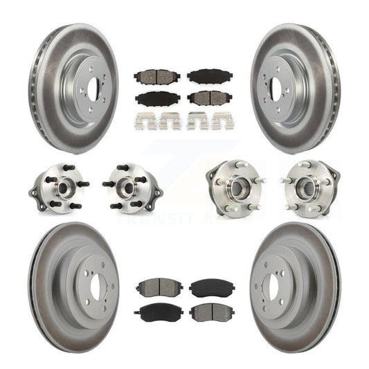 [Avant + Arrière] Kit d'ensemble roulement de roue et moyeu pour Subaru Legacy KBB-112027
