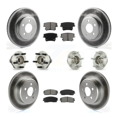 [Avant + Arrière] Kit d'ensemble roulement de roue et moyeu pour Chrysler 300 Dodge Charger Magnum KBB-112030