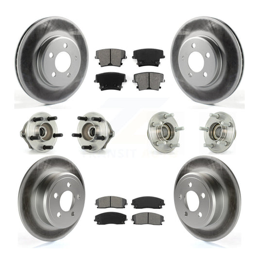 [Avant + Arrière] Kit d'ensemble roulement de roue et moyeu pour Chrysler 300 Dodge Charger Magnum KBB-112030