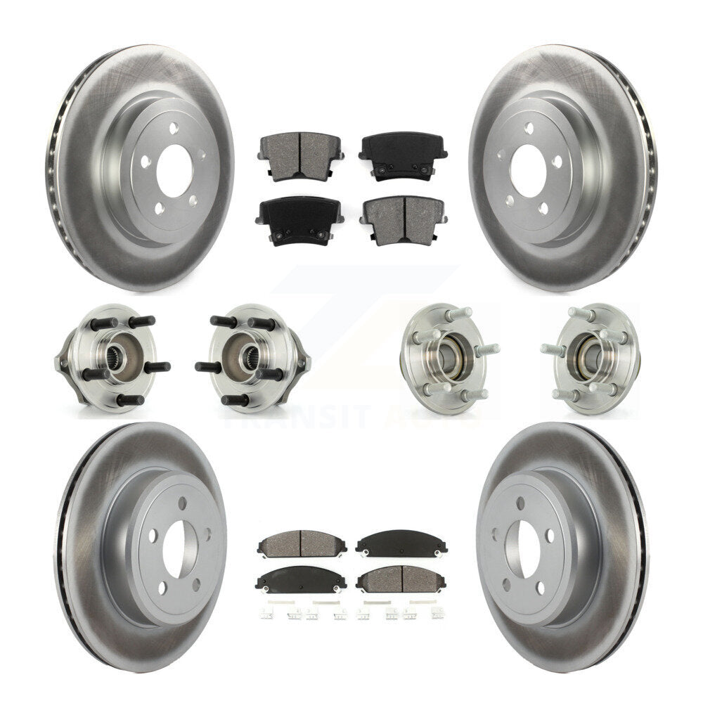 [Avant + Arrière] Kit d'ensemble roulement de roue et moyeu pour Chrysler 300 Dodge Charger Magnum KBB-112031