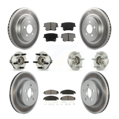[Avant + Arrière] Kit d'ensemble roulement de roue et moyeu pour Chrysler 300 Dodge Charger Magnum KBB-112031