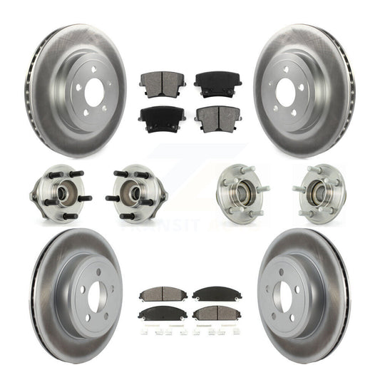 [Avant + Arrière] Kit d'ensemble roulement de roue et moyeu pour Chrysler 300 Dodge Charger Magnum KBB-112031