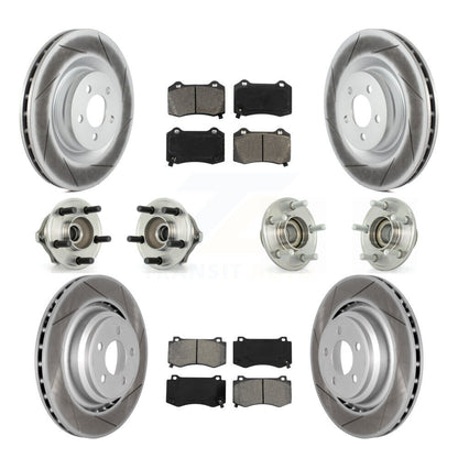 [Avant + Arrière] Kit d'ensemble roulement de roue et moyeu pour Chrysler 300 Dodge Charger Magnum KBB-112034