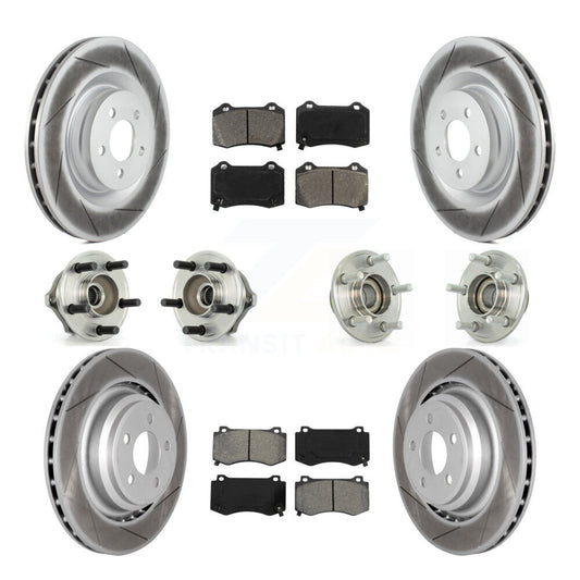 [Avant + Arrière] Kit d'ensemble roulement de roue et moyeu pour Chrysler 300 Dodge Charger Magnum KBB-112034