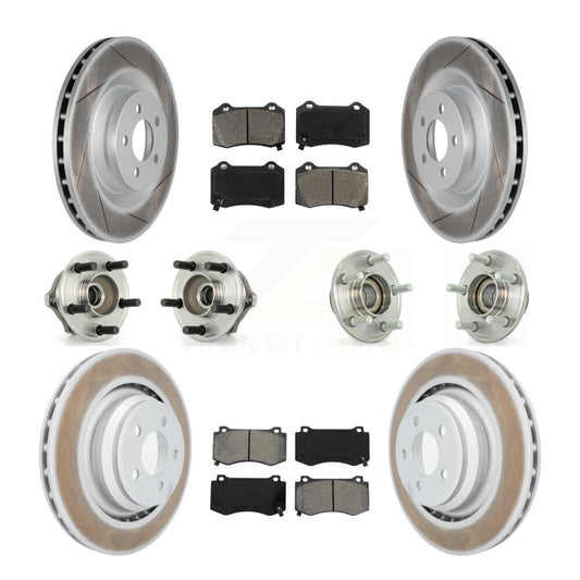 [Avant + Arrière] Kit d'ensemble roulement de roue et moyeu pour Chrysler 300 Dodge Charger Magnum KBB-112035