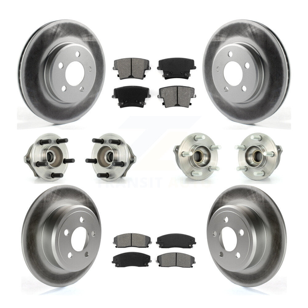 [Avant + Arrière] Kit d'ensemble roulement de roue et moyeu pour Dodge Charger Magnum AWD avec 2.7L KBB-112037