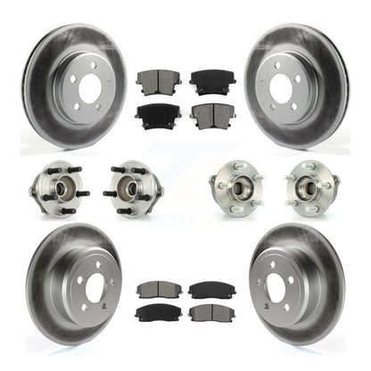 [Avant + Arrière] Kit d'ensemble roulement de roue et moyeu pour Dodge Charger Magnum AWD avec 2.7L KBB-112037
