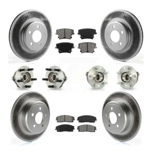 [Avant + Arrière] Kit d'ensemble roulement de roue et moyeu pour Dodge Charger Magnum AWD avec 2.7L KBB-112037