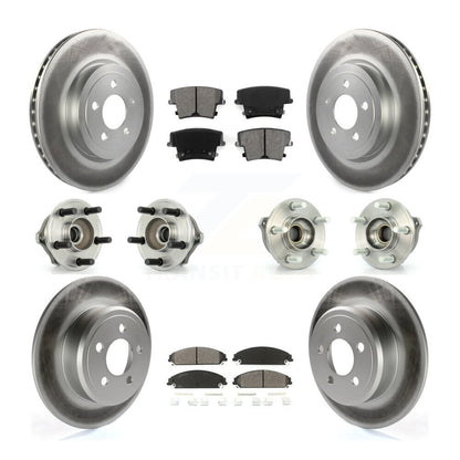 [Avant + Arrière] Kit d'ensemble roulement de roue et moyeu pour 2005-2006 Chrysler 300 AWD avec 3.5L KBB-112038