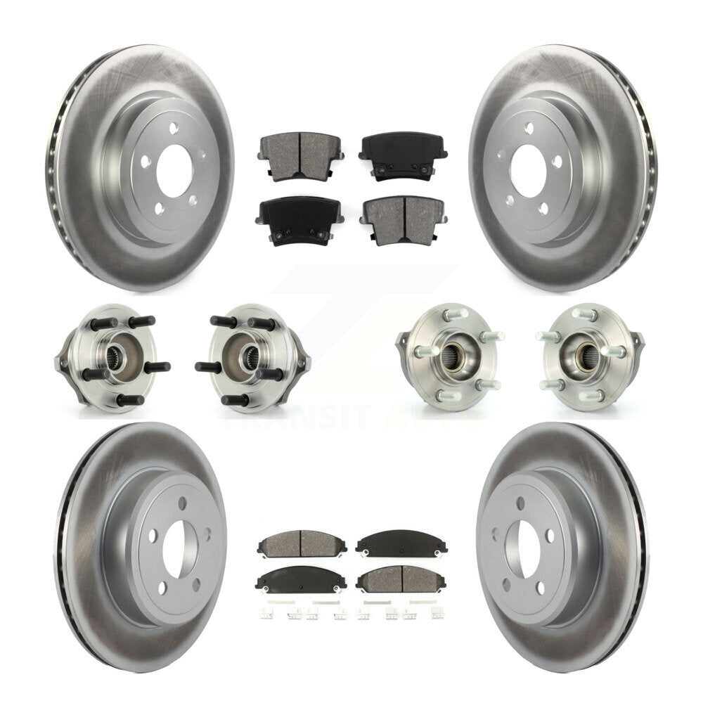 [Avant + Arrière] Kit d'ensemble roulement de roue et moyeu pour Chrysler 300 Dodge Charger Magnum KBB-112039