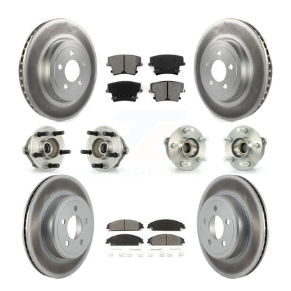 [Avant + Arrière] Kit d'ensemble roulement de roue et moyeu pour Chrysler 300 Dodge Charger Magnum KBB-112039