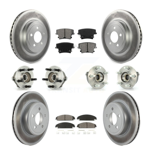 [Avant + Arrière] Kit d'ensemble roulement de roue et moyeu pour Chrysler 300 Dodge Charger Magnum KBB-112039