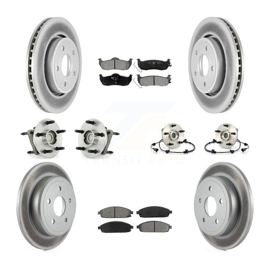 [Avant + Arrière] Kit d'ensemble roulement de roue et moyeu pour Jeep Grand Cherokee Commander KBB-112041