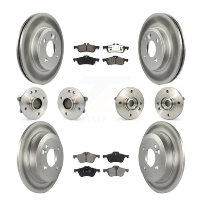 [Avant + Arrière] Kit d'ensemble roulement de roue et moyeu pour 2002-2005 Mini Cooper avec 276mm Diameter Rotor KBB-112042