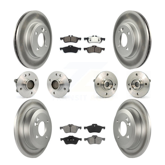 [Avant + Arrière] Kit d'ensemble roulement de roue et moyeu pour 2002-2005 Mini Cooper avec 276mm Diameter Rotor KBB-112042