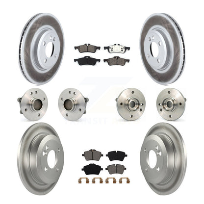 [Avant + Arrière] Kit d'ensemble roulement de roue et moyeu pour 2002-2005 Mini Cooper avec 294mm Diameter Rotor KBB-112043
