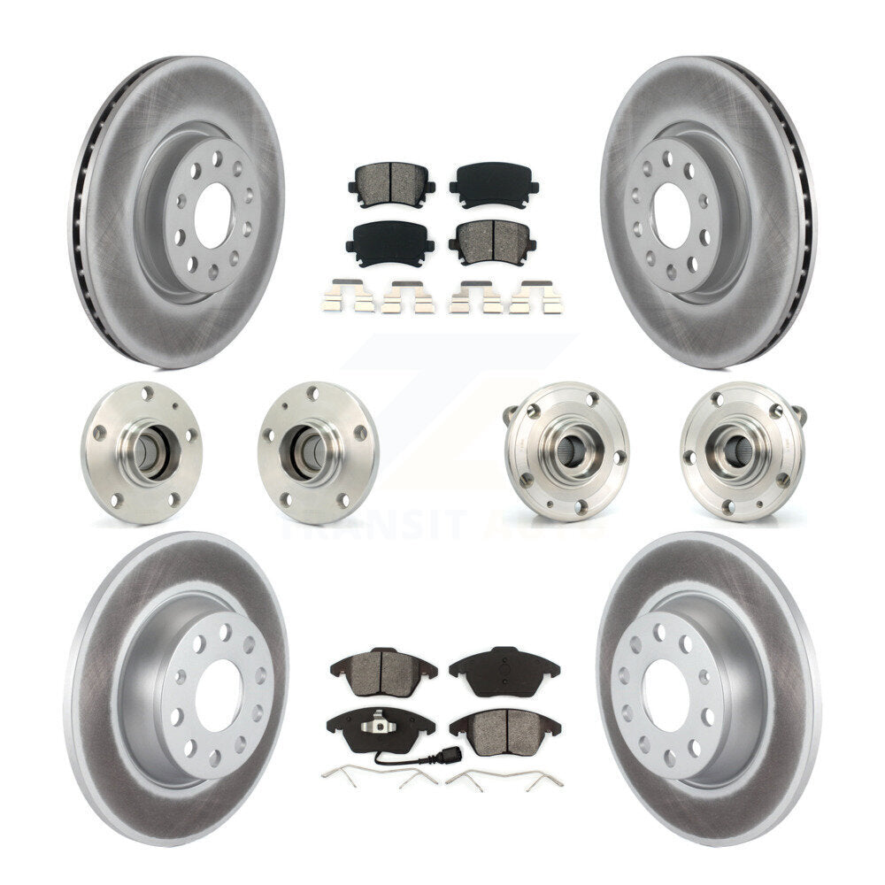 [Avant + Arrière] Kit d'ensemble roulement de roue et moyeu pour Volkswagen Passat Eos KBB-112054