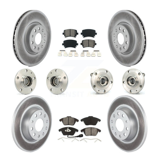 [Avant + Arrière] Kit d'ensemble roulement de roue et moyeu pour Volkswagen Passat Eos KBB-112054