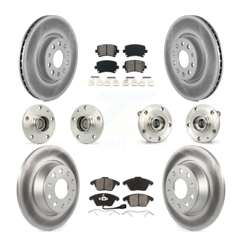 [Avant + Arrière] Kit d'ensemble roulement de roue et moyeu pour Volkswagen CC Passat KBB-112055