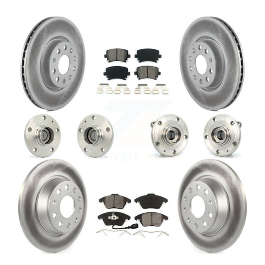 [Avant + Arrière] Kit d'ensemble roulement de roue et moyeu pour Volkswagen CC Passat KBB-112055