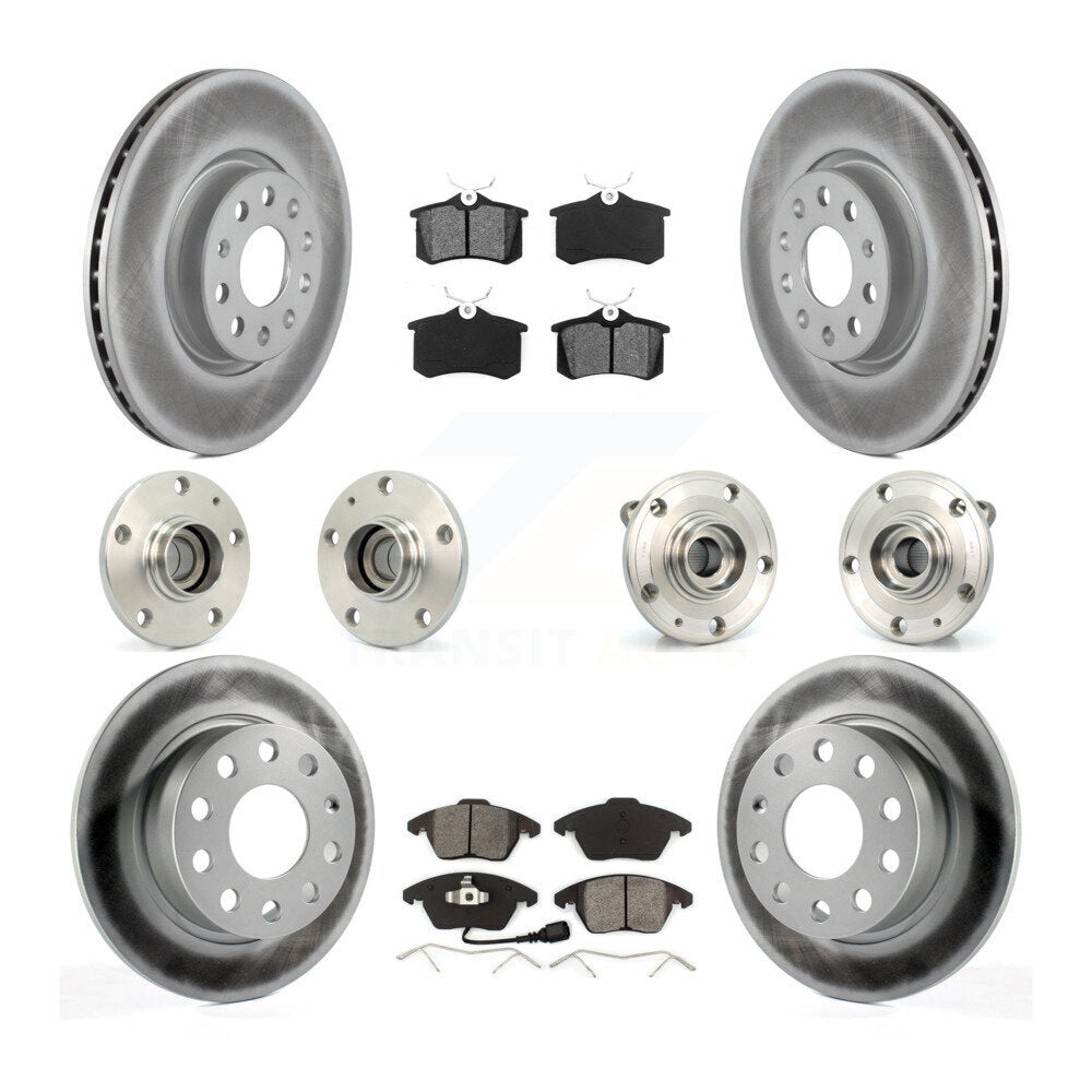 [Avant + Arrière] Kit d'ensemble roulement de roue et moyeu pour Volkswagen Jetta Beetle KBB-112058