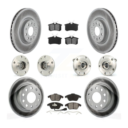 [Avant + Arrière] Kit d'ensemble roulement de roue et moyeu pour Volkswagen Jetta Beetle KBB-112058