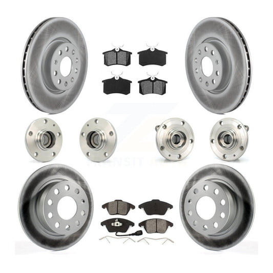 [Avant + Arrière] Kit d'ensemble roulement de roue et moyeu pour Volkswagen Jetta Beetle KBB-112058
