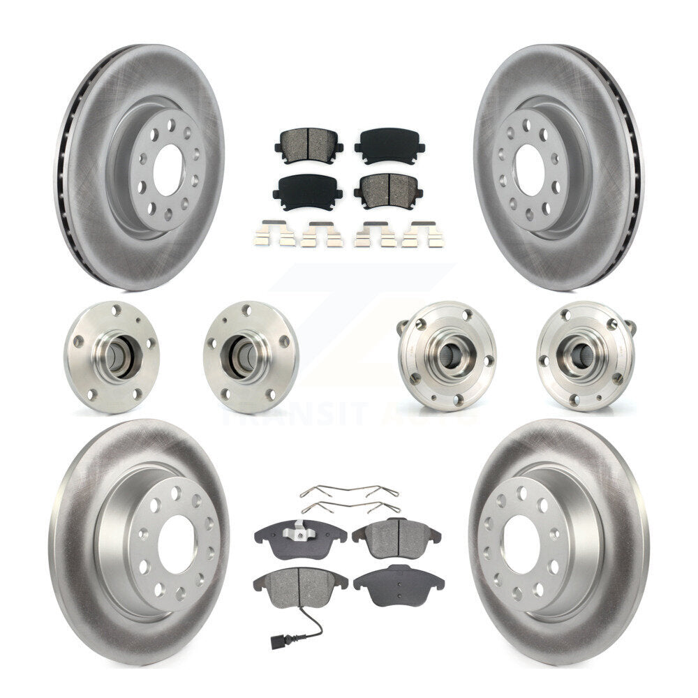 [Avant + Arrière] Kit d'ensemble roulement de roue et moyeu pour Volkswagen Tiguan Audi Q3 KBB-112059