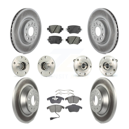 [Avant + Arrière] Kit d'ensemble roulement de roue et moyeu pour 2016-2018 Audi Q3 KBB-112062